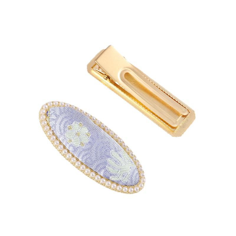 Imitation Song Brocade Hair Clip DIY Kit: Chinese Style Jewelry Accessories - Complete Set for Mother's Day Gifts