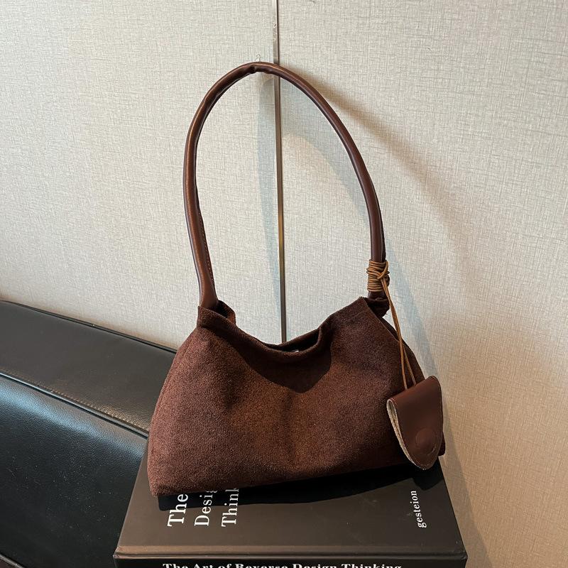 Niche Design Underarm Bag Simple Trendy Shoulder Matte Fashion Mother and Child Bag Versatile Handbag