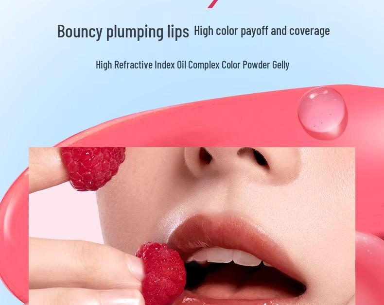 Colorkey Ice Cream Lip & Cheek Tint: Low Saturation Gloss for Bright, Plump Lips