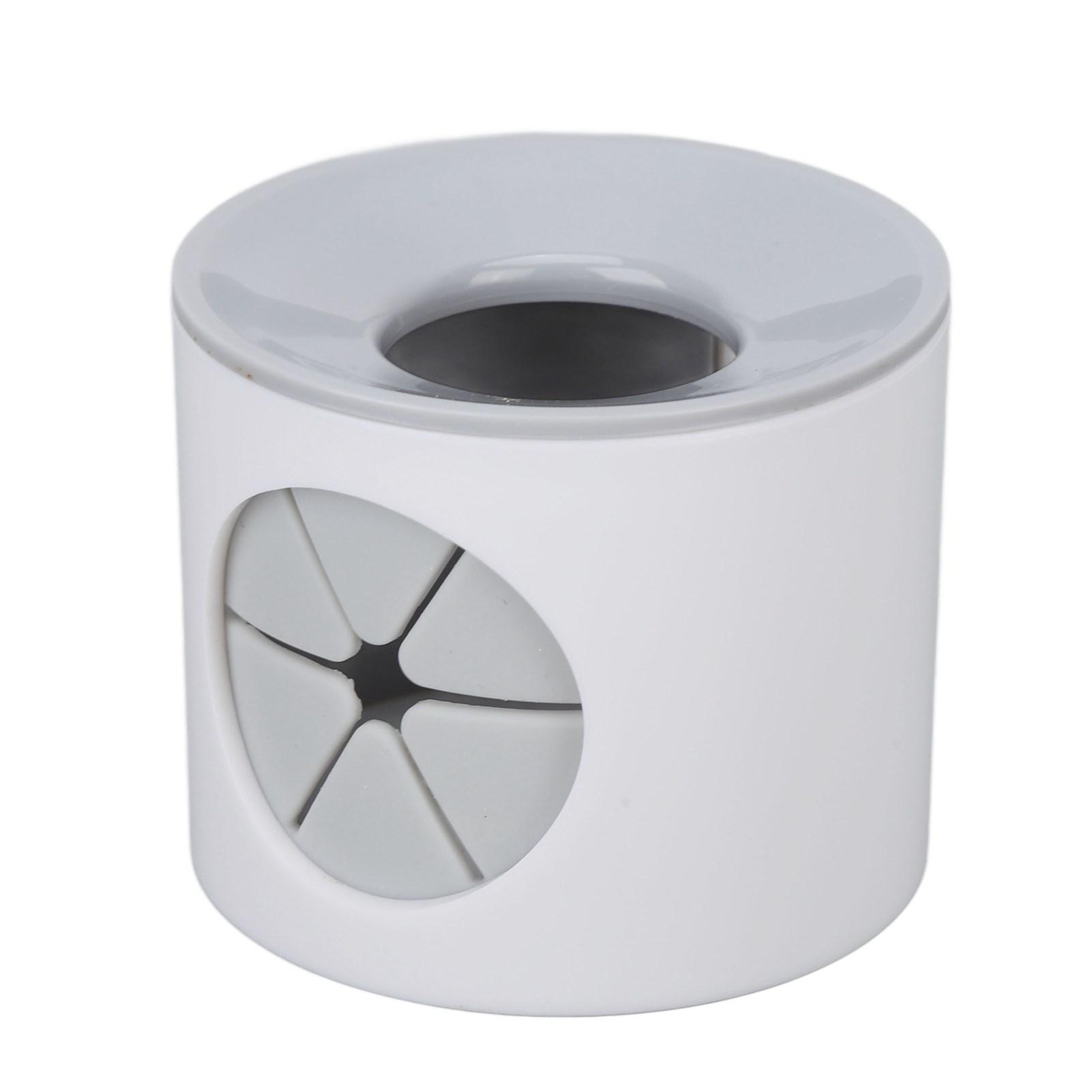 

Электрический держатель для зубных щеток Без сверления Серая основа Пластик Минималистичный линейный дизайн Вентиляционный дизайн Настенный