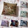Brand E-EtroS Cushion Cover Premium Comfort Reversible Pillow Cove -Two In One Design for Any Room & Car Interior