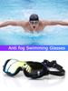 Professionele Zwembril Anti-Mist Gegalvaniseerd Duikbril Geen Lekkage Zwembad Oogbescherming voor Vrouwen Mannen Jeugd Kinderen