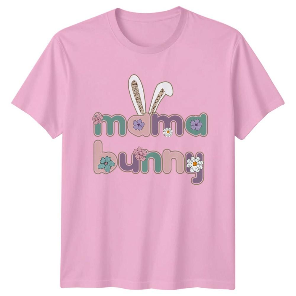 Mama Bunny Unisexs TShirt Bunny Mom Easter Easter Gift For Her