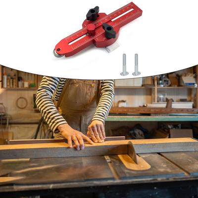 Thin Rip Jig Table Saw Guide Fence Red Woodworking Tools