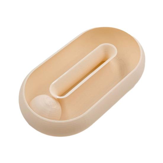 

Cat Track Ball Toy Interactive Cat Toy Oval Track Cat Rolling Ball Enrichment Toy for Indoor Kittens Cats Entertainment Mental Stimulation S бежевый