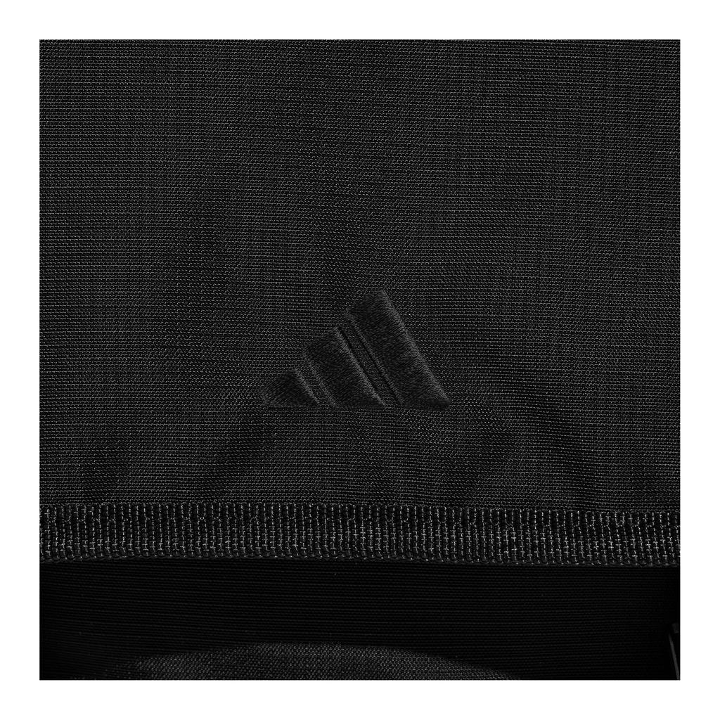 adidas Plaid Fabric Crossbody Bags Men's Black KR2588