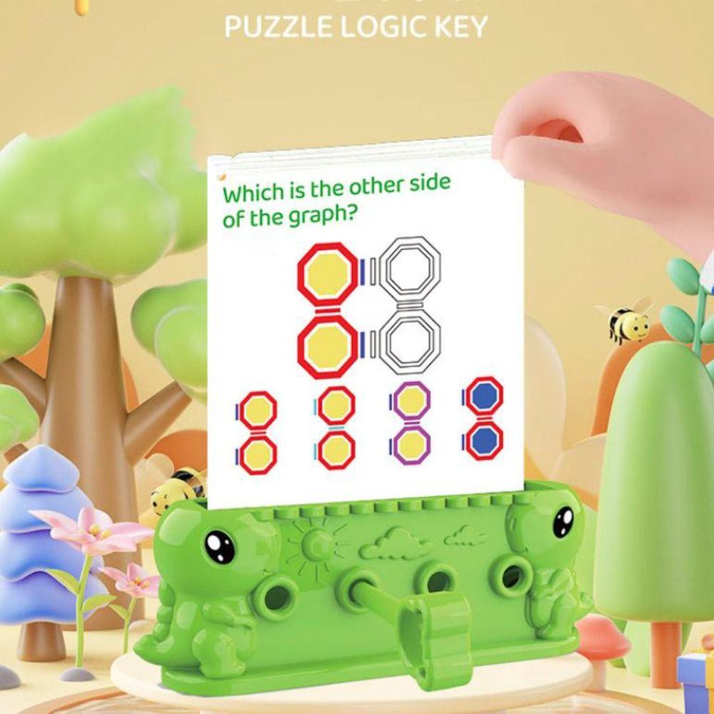 Early Educational Logic Key Thinking Training Montessori Key Thinking Puzzle Toy  Kids