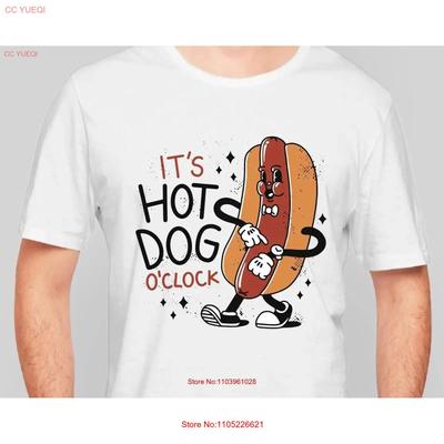Hot Dog T Shirt Cool Lover Funny Food For Retro Vintage Eating Contest Vintage Casual Unisex Breathable Stylish Soft