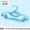 Plastic Kids' Clothes Hanger - Thickened Bow Design for Infants and Home Use