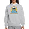 Sesame Street Unisex Adult Cookie Monster Layered Sweatshirt