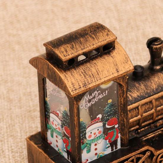 Lighted Vintage Truck Decor Christmas Snow Ball with Swirling Glitter Battery Operated LED Water Car Decoration for Home Holiday Decor