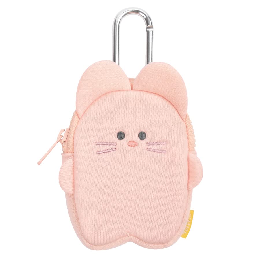 PG Design Small Accessory Diet Pink Pouch, Koromaru-san Pouch, Suama, Women's,