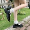Mode Japanska Mary Jane-skor för kvinnor Retro Skolflicksuniform Tjocksulade Damhögklackar Trendiga och Mångsidiga