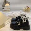 Shoes for Women Japanese Style Lolita Mary Jane Woman PumpsLoafers Platform Gothic Loafers with Bow Medium Heels Round Toe Y2k