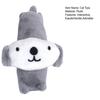 Cute Plush Catnip Toy Adorable Dog Bear Rabbit Doll Stimulating Cat Plaything for Biting Kicking Fun Chew Resistant Toy with Kittens Adult Cats