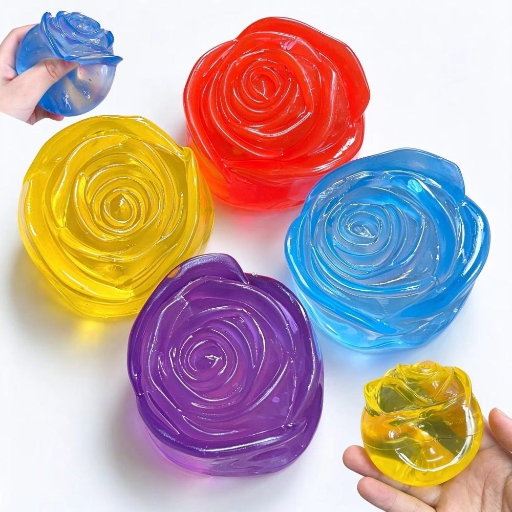 Crystal Texture Maltose Pinch Toy Moldable Deformable Squeeze Toy Soft Stress Relief Toy Kids