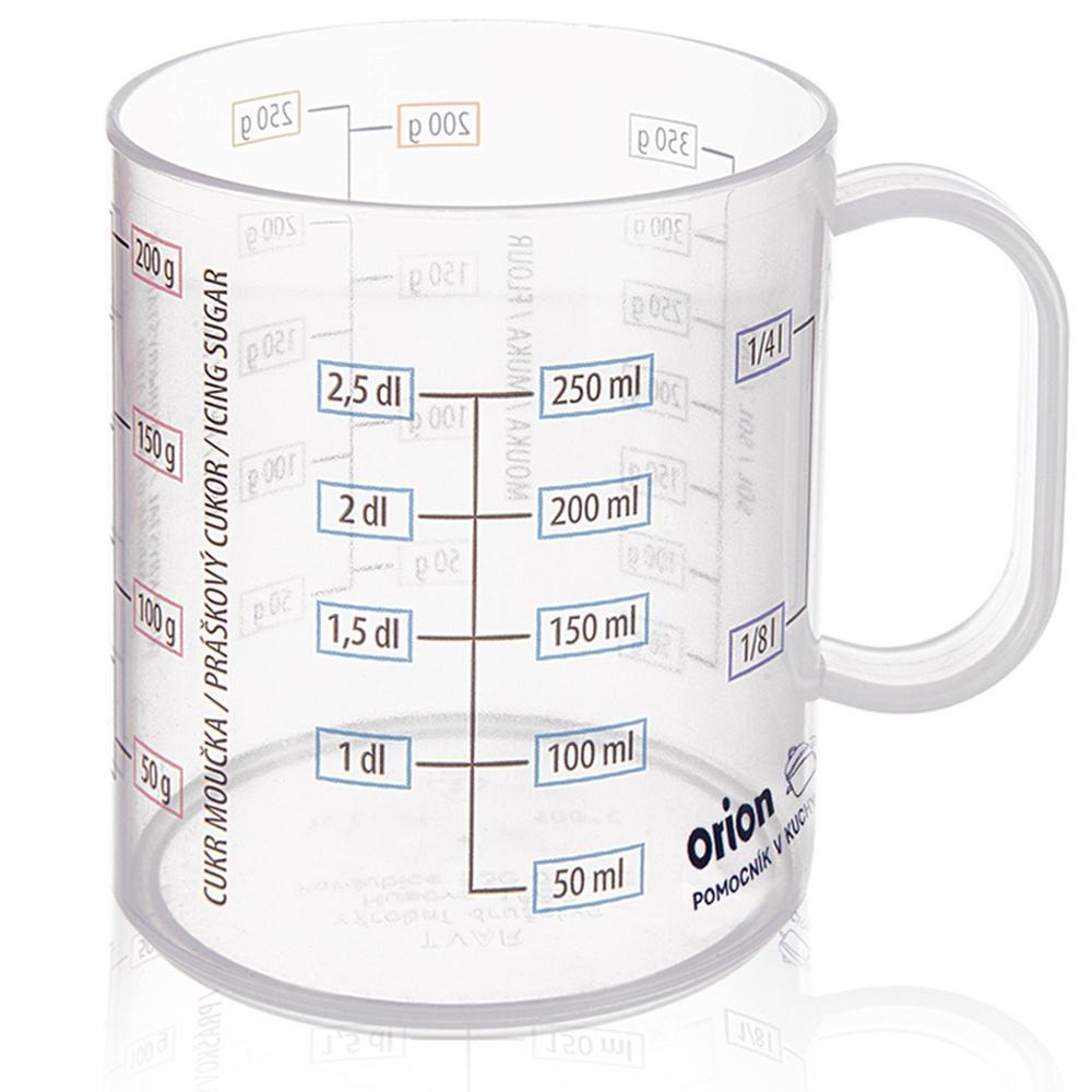 Caneca Medidora de Vidro para Medir Alimentos 250 ml