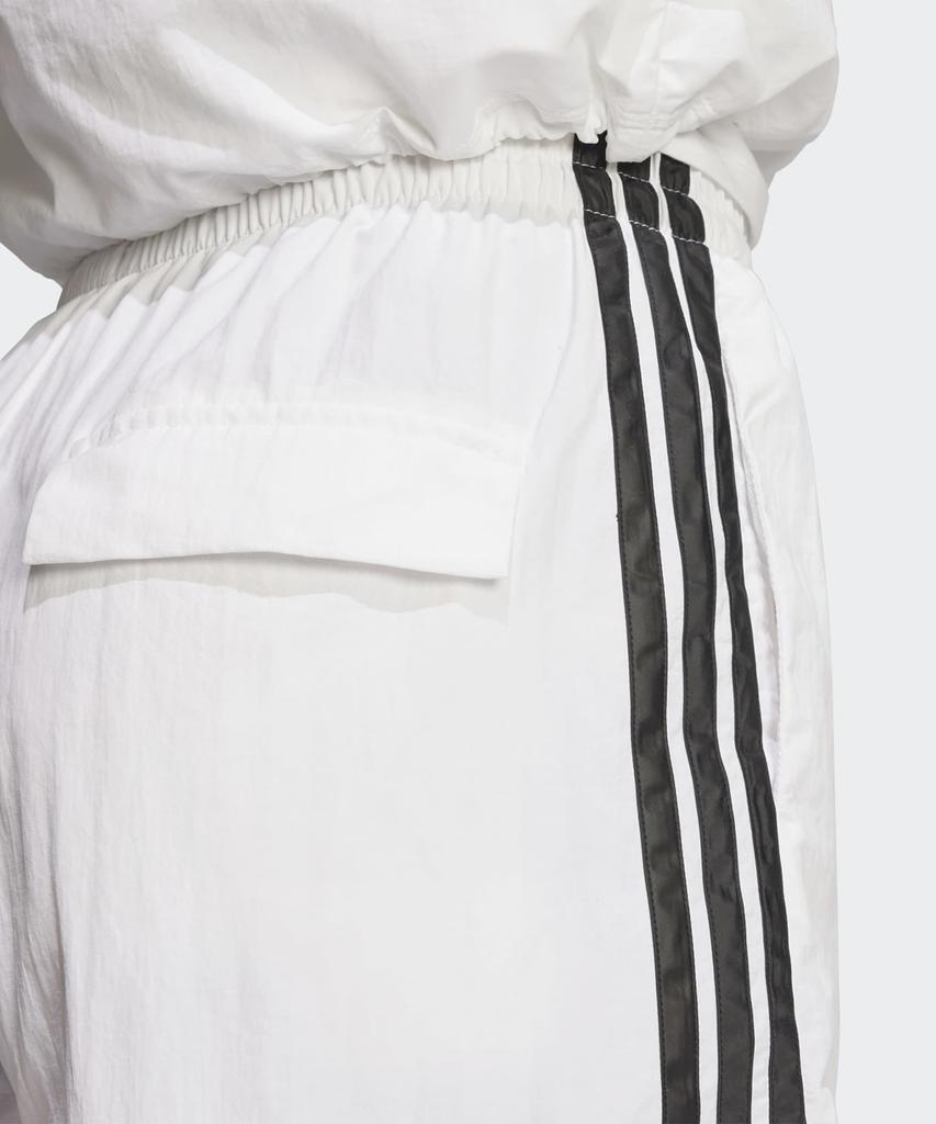ADIDAS Essentials 3-Stripe Lifestyle Woven Shorts - White:Black / Je1310