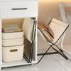Foldable Storage Basket Multifunctional Clutter Organizer Nordic Bags Storage Racks  Home Decor