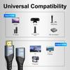16K 8K HDMI2.2 Extension Cable,HDMI Male to Female Extender,16K@60Hz 10K120Hz 4K240Hz,Ultra High Speed 96Gbps For Blu-Ray Laptop PS5 Xbox Player HDTV