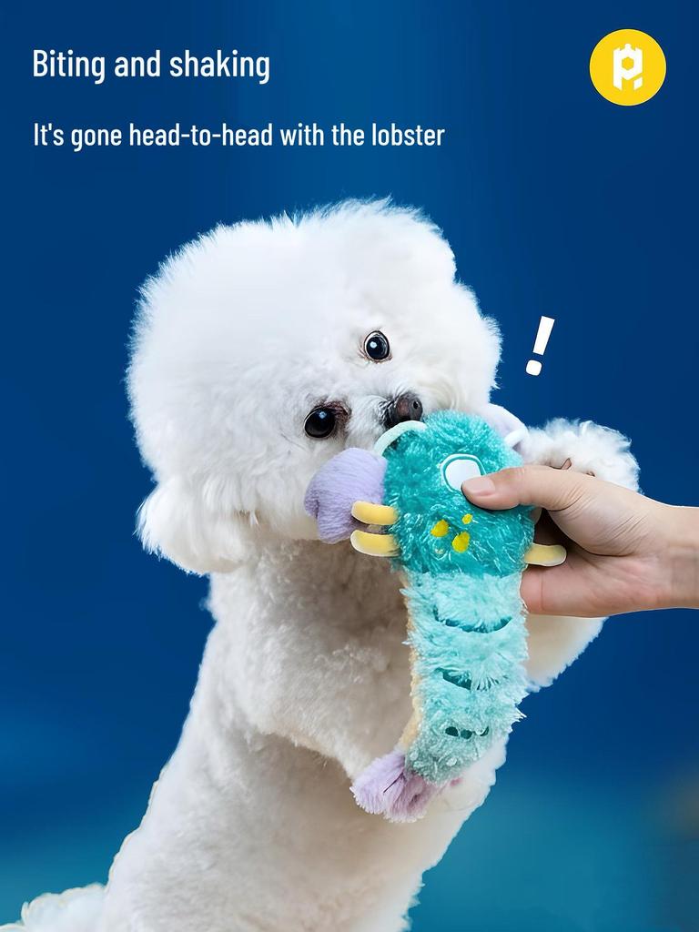 Pai Siwei 2.0 Glazed Sea Realm Interactive Electric Wagging Tail Dog Toy