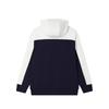 Fila College-Stil Mode Lässig Colorblock Kapuzenpullover Herren sweatshirt Secret-Mirror-Blue F11M519217FDB