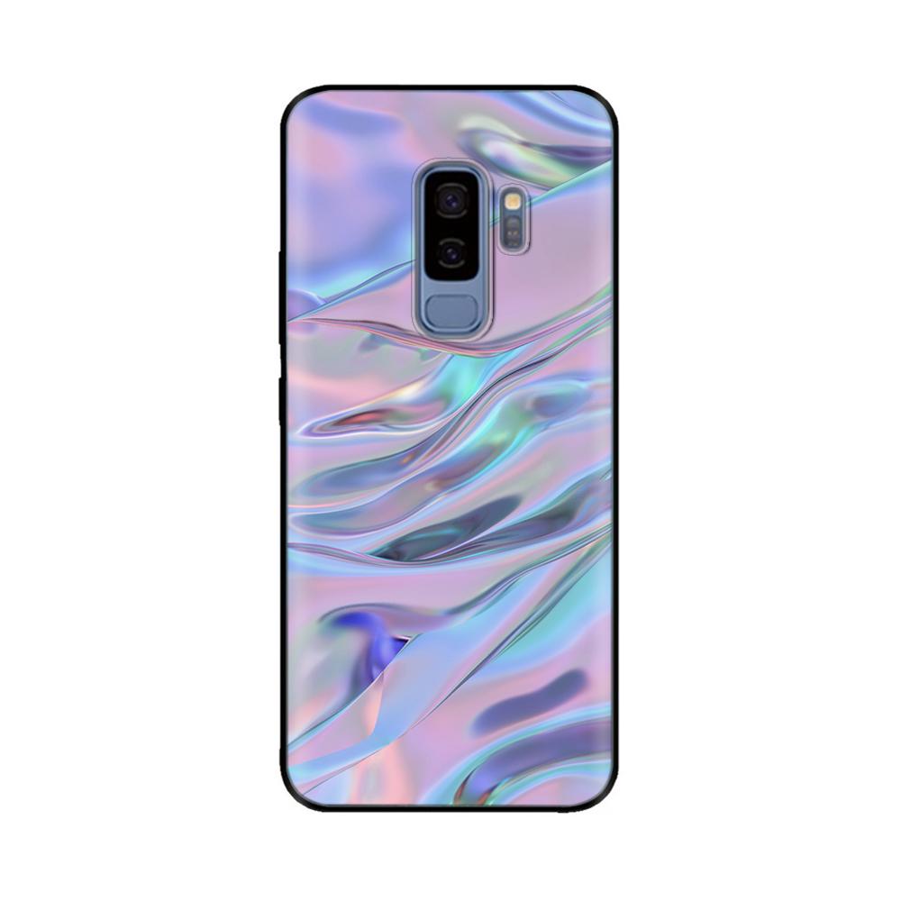 For Samsung Galaxy S9 Case Mobile Phone TPU Silicone Protective Cover for Samsung S9 Plus S9+ S 9 Back Cover Paintted Bumper