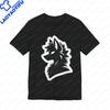 Furry Wolf Silhouette Graphic Printed Unisex Unisex TShirt Casual Fashion Loose Harajuku Soft Y2k Clothing Short Sleeve T Shirt