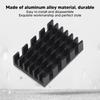 3Pcs Aluminum Alloy Motor Heatsink Motor Cooling Heat Sink for WLtoys K989 1/28 RC Car