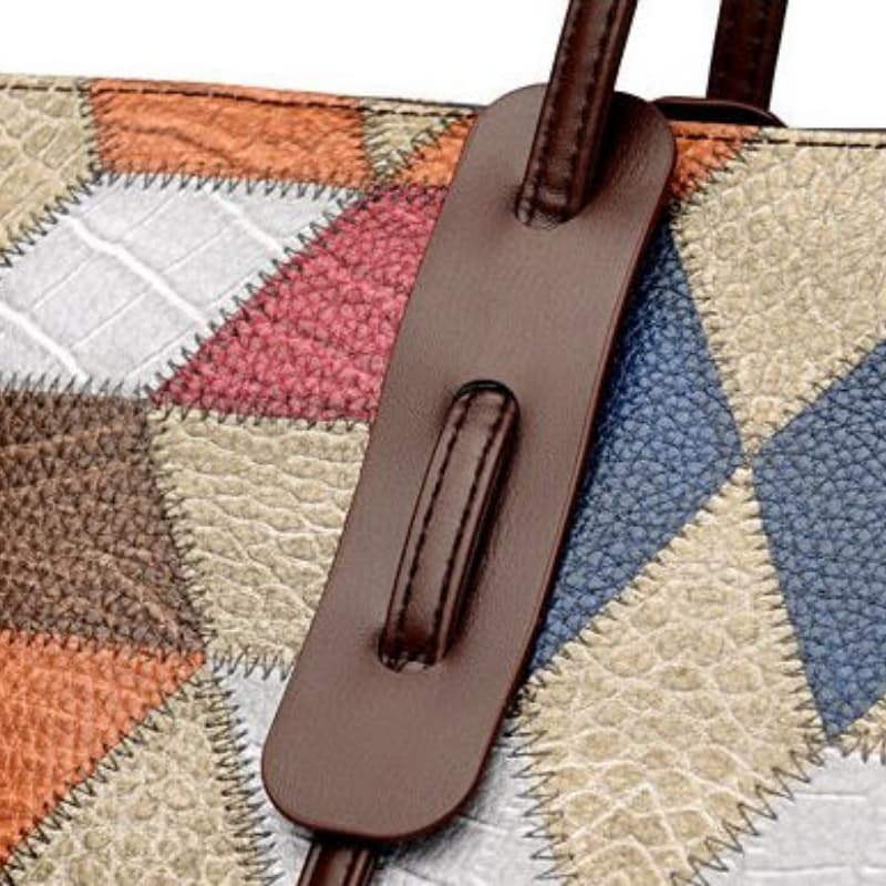 Stylish retro shoulder bag minimalist handbag