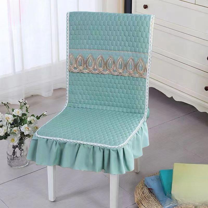 1 Pcs Thick Anti Slip High-end Dining Chair Cushion A General Term Cotton Kapok Seat Cover Integrated Chair Cover Chinese Style Universal Chair Mat