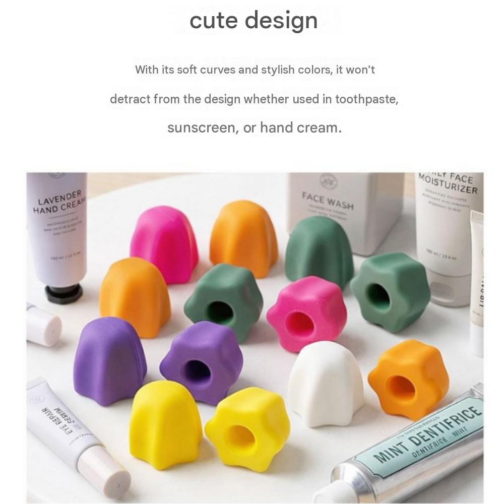 Ang-Plus Silicone Toothpaste Cap Multi-purpose Squeezer 12-Pack