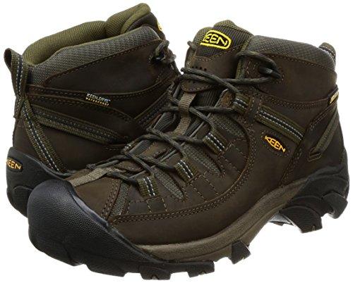 KEEN TARGHEE II MID WP Wasserdichte Trekkingschuhe für Herren, CANTEEN/DARK OLIVE, 28.5 cm