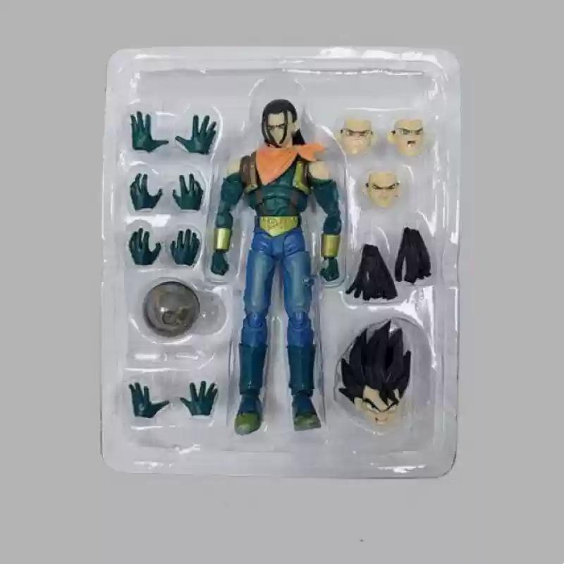 

Bandai S.H.Figuarts Фигурка Драгон Болл ПВХ ГТ Супер Андроид 17 Кастомизация Игрушка Модель Коллекция Экшн-Фигурка Подарок белый