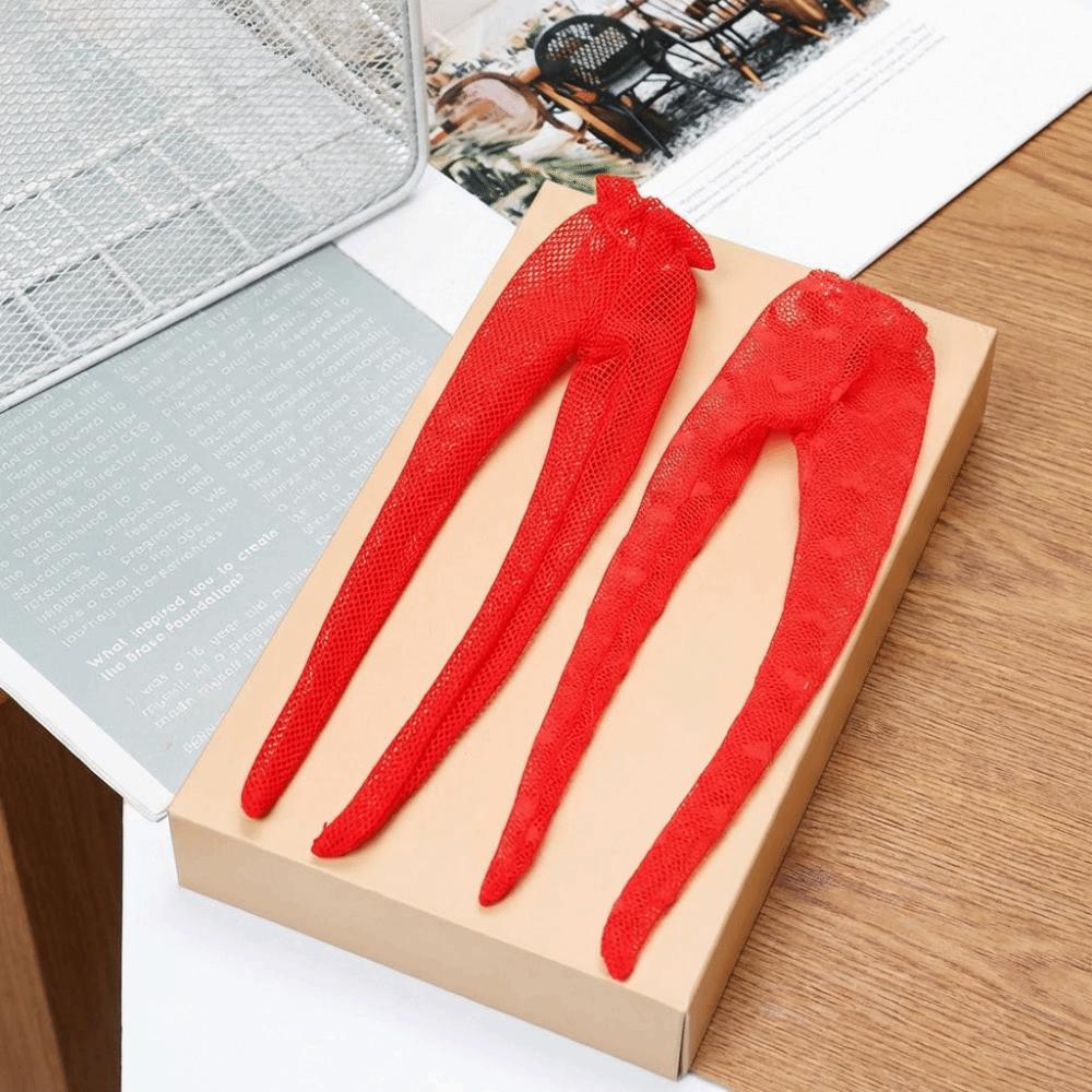 Bottom Sock Elestic Legging Love Heart Pattern Dolls Accessories Doll Silk Stockings Toy Pant Hose