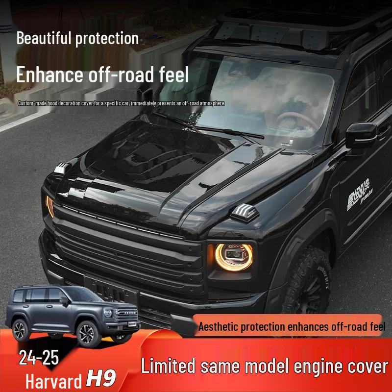 Shunyi Protective Armor Cover for Haval H9 Hood: 2nd Gen Off-Road Modification