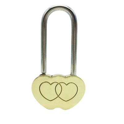 Sale Padlock Love Lock Wishing Lock Engraved Double Heart Valentines Anniversary Day Gifts