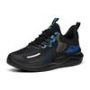 Anta Ling Yun 2 Comfortable Slip Resistant, Abrasion Resistant, Breathable Low Top Running Shoes Men's Black Blue 112145541R-4