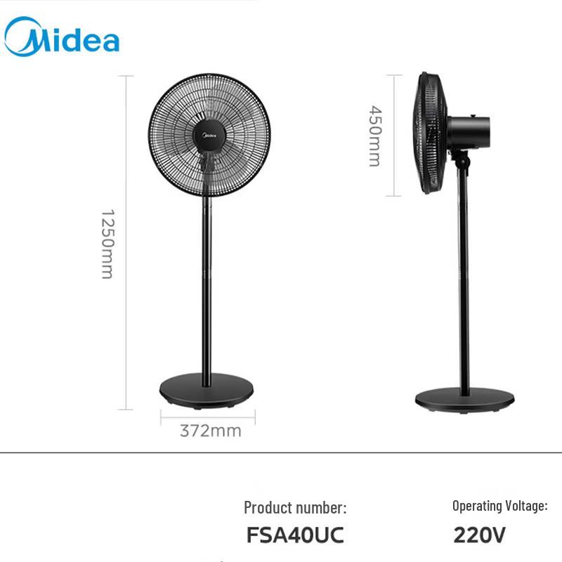 Midea Pedestal Electric Fan