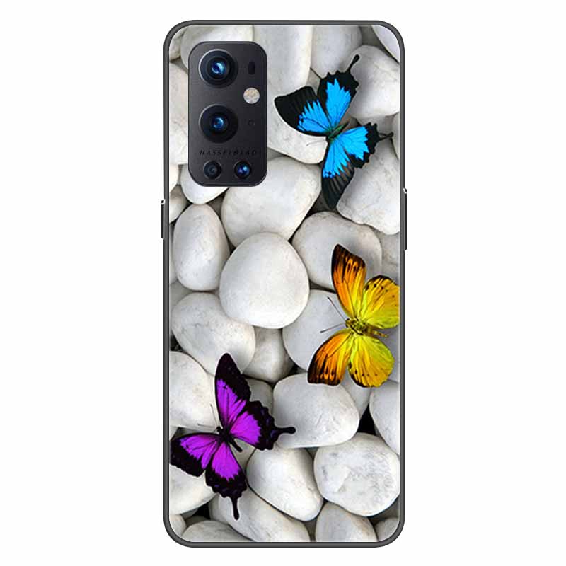 For OnePlus 9 Pro Case Shockproof Soft silicone TPU Back Cover For One Plus 9 Pro Phone Cases for OnePlus 9RT 5G 9R Cute Case
