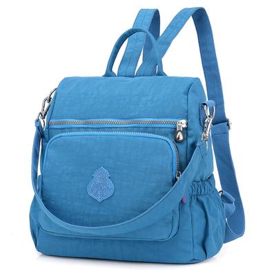 Women's Handbag and Backpack Nylon Backpack Travel Backpack Women Female Handbags Outdoor Bags Portable Washed One Shoulder Anti-theft 8661#