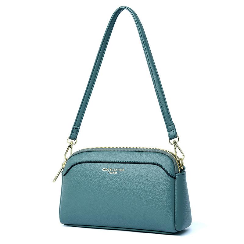 Nová kabelka do ruky Dámská luxusní měkká taška Čtyřsezónní univerzální malá čtvercová taška Niche Všestranná taška pro maminky Crossbody taška