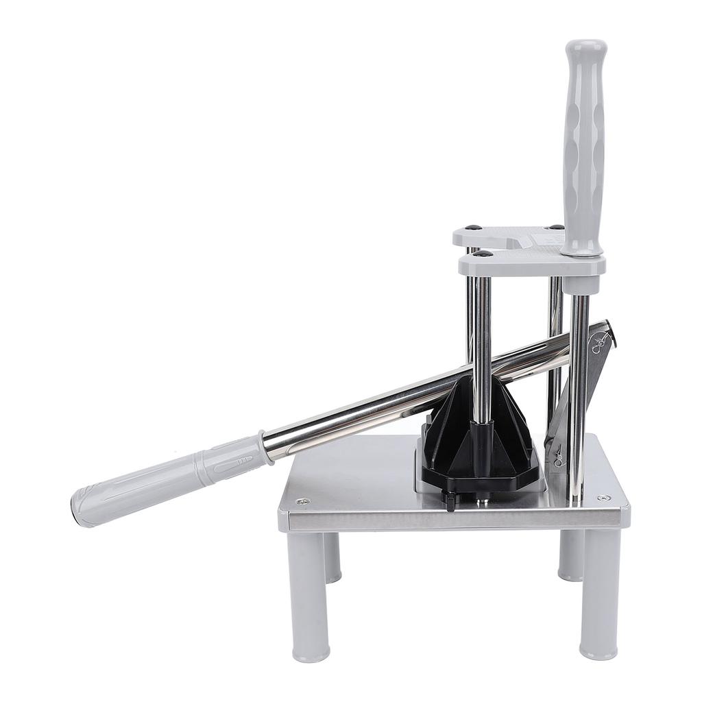 Kommerzieller Pommes-Frites-Schneider Edelstahl Kartoffelschneider mit Ersatzklingen Ergonomischer Griff