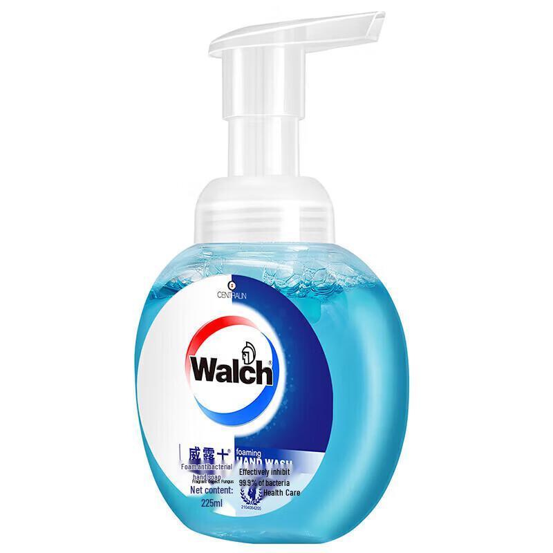 Walch Health Care Foaming Hand Soap, Antibacterial (6 x 225ml)