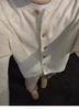 Men's Heavyweight Solid Color Button-Up Knit Cardigan - Autumn/Winter High-End American Lazy Style Sweater Coat.