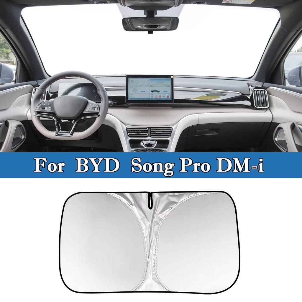 For BYD Song Han Yuan Tang Qin KING Seagull Dolphin Car Windshield Sunshade Cover Front Windo Interior Accessories UV Protection