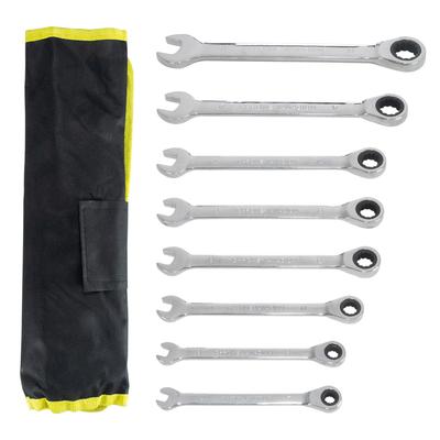 Ratchet Wrench Ratchet Combination Tool Set for Car Repair and Machine Maintenance HFS(R) Set, Set, 8-Piece