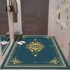 European Style Entrance Door Mat Bedroom Door Anti Slip and Absorbent Bathroom Floor Mat Bathroom Door Mat