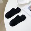 Shallow-mouthed Women's Boat Socks, Thin, Breathable Pure Cotton Socks for Spring and Summer, Candy-colored Solid-colored Women's Short Socks