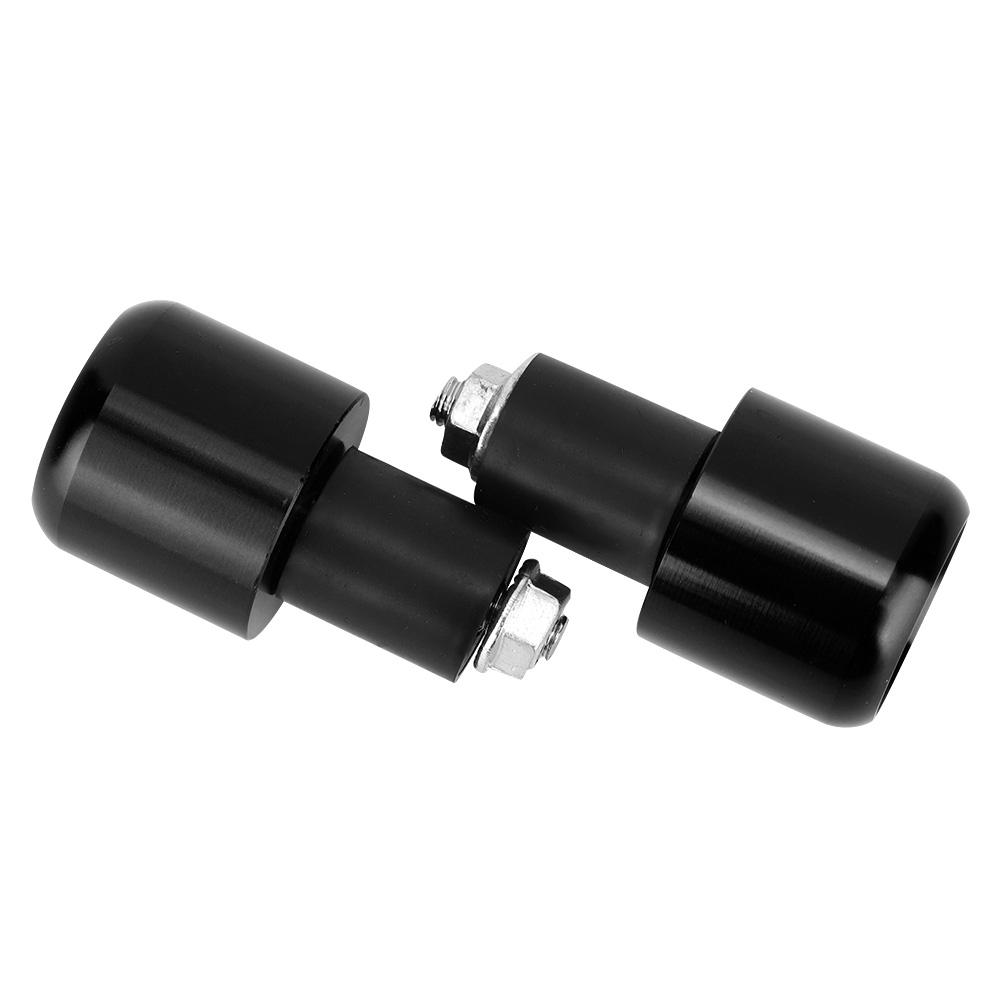 

2Pcs Motorcycle Modification Accessory Handle Bar End Plug for 22mm Diameter Handlebar (Black) Black